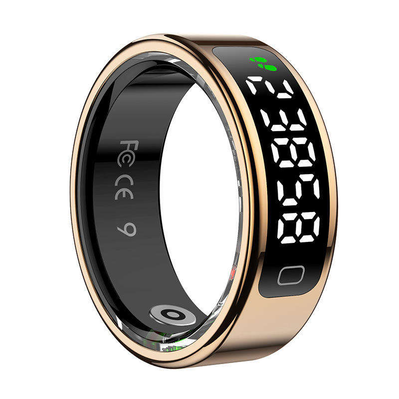 ELYSINE AI Smart Ring - Health & Sleep Tracker LED Display